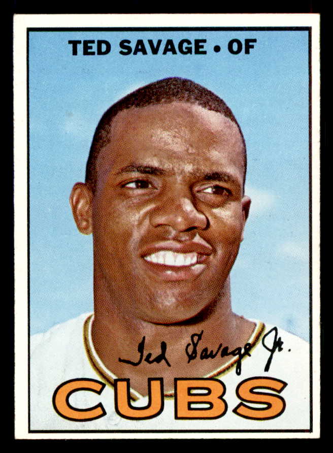 1967 Topps Baseball #552 Ted Savage Cubs EX-MT 553980