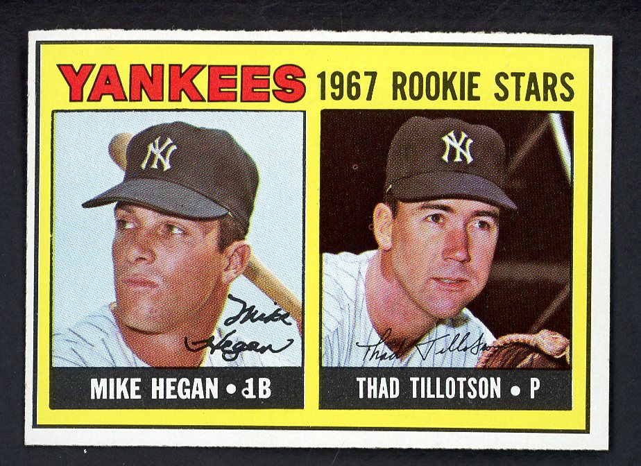1967 Topps Baseball #553 Mike Hegan Yankees NR-MT 553983