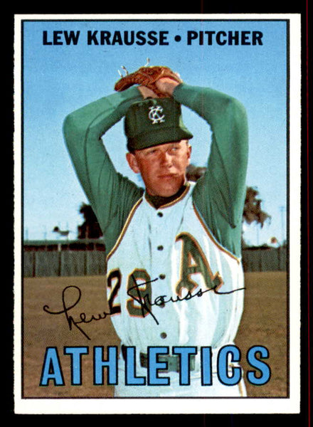 1967 Topps Baseball #565 Lew Krausse A's NR-MT 554065