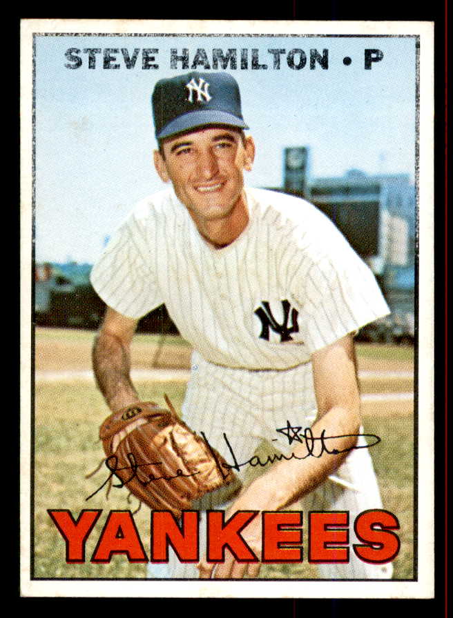 1967 Topps Baseball #567 Steve Hamilton Yankees NR-MT 554082