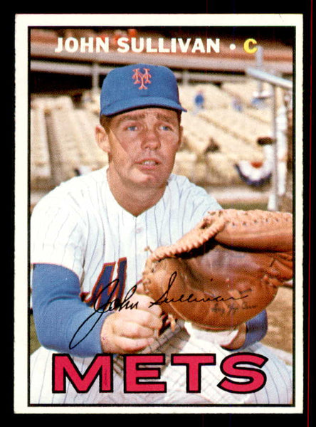 1967 Topps Baseball #568 John Sullivan Mets EX-MT 554089