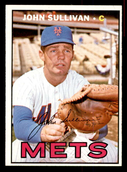 1967 Topps Baseball #568 John Sullivan Mets EX-MT 554090