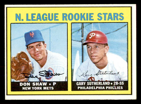 1967 Topps Baseball #587 Don Shaw Mets EX-MT 554198