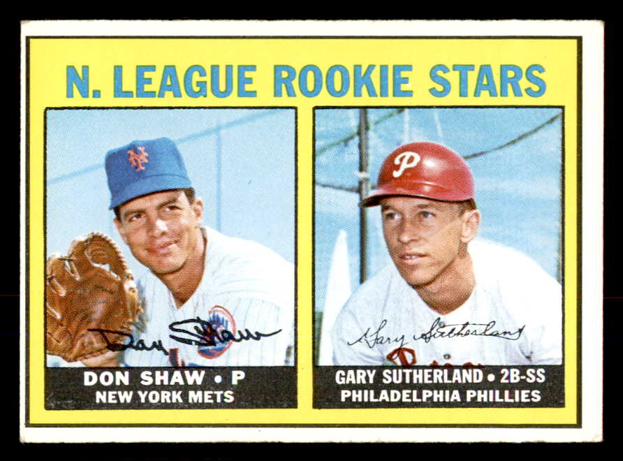 1967 Topps Baseball #587 Don Shaw Mets EX 554201