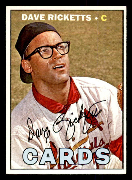 1967 Topps Baseball #589 Dave Ricketts Cardinals NR-MT 554215