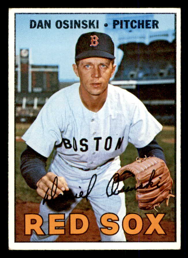 1967 Topps Baseball #594 Dan Osinski Red Sox EX-MT 554255