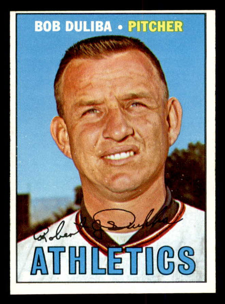1967 Topps Baseball #599 Bob Duliba A's EX-MT 554293