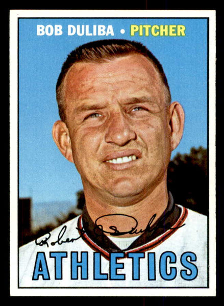 1967 Topps Baseball #599 Bob Duliba A's NR-MT 554296