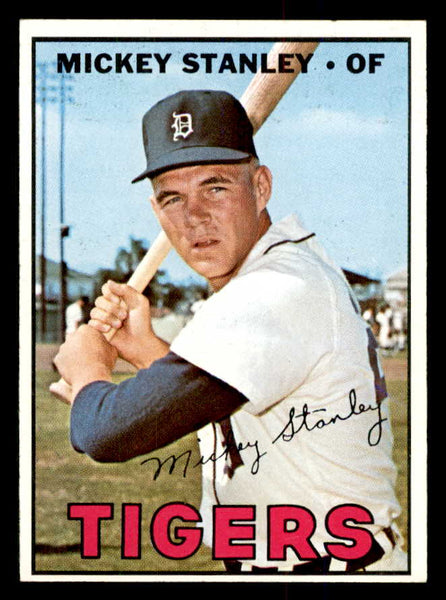 1967 Topps Baseball #607 Mickey Stanley Tigers NR-MT 554334