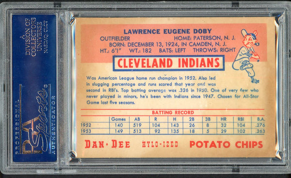 1954 Dan Dee Larry Doby Indians PSA 6 EX-MT 554794