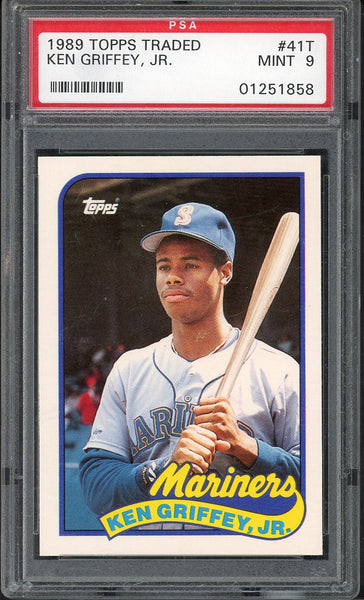 1989 Topps Traded #041T Ken Griffey Jr Mariners PSA 9 MINT 554888