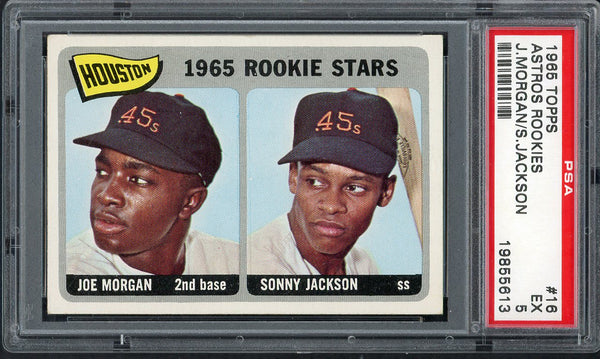 1965 Topps Baseball #016 Joe Morgan Astros PSA 5 EX 555074