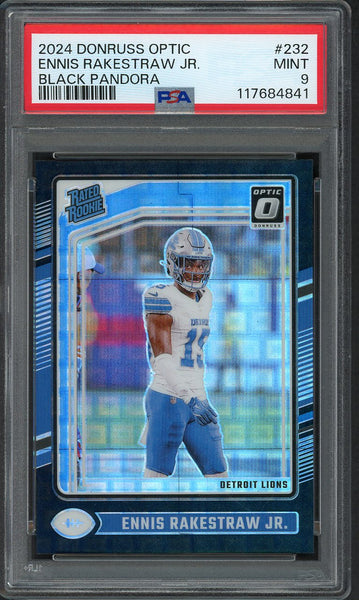 2024 Donruss Optic Pandora #232 Ennis Rakestraw Lions PSA 9 MINT Black 555126