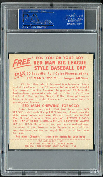 1955 Red Man #024AL Minnie Minoso White Sox PSA 7 NM w/Tab 555289