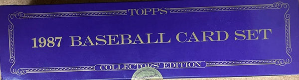 1987 Topps Tiffany Baseball Complete Factory Set Bonds McGwire 555307