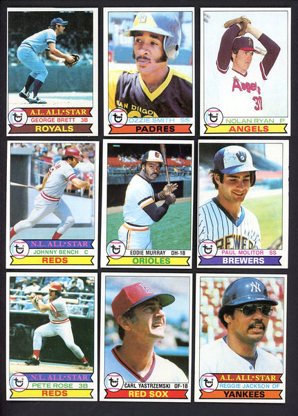 1979 Topps Baseball Complete Set EX-MT Smith Ryan Brett 555316