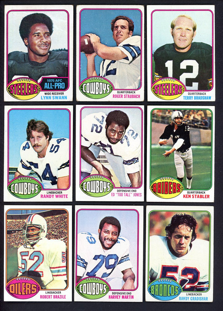 1976 Topps Football Near Set (No Payton Lambert) VG/VG-EX 555318