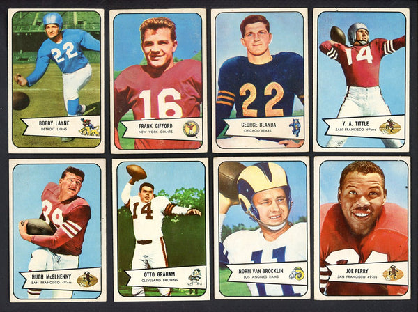 1954 Bowman Football Complete Set VG-EX Blanda Gifford 555357