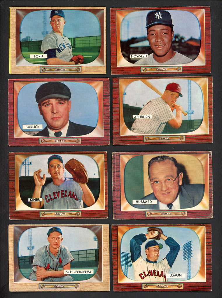1955 Bowman Set Lot 96 Diff Bargain Grade Ford Howard Ashburn 555422