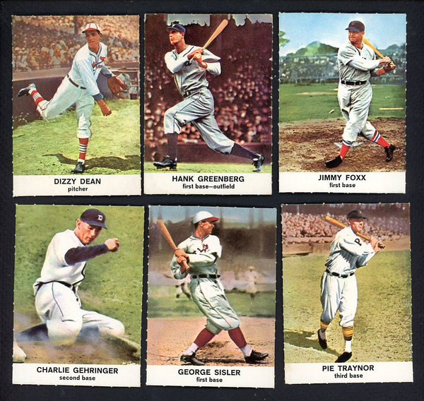 1961 Golden Press Set Lot 6 Diff Nice Shape Greenberg Dean 555519