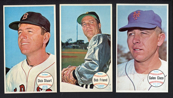 1964 Topps Giants Set Lot 3 Diff EX-MT/NR-MT Friend Cisco Stuart 555546
