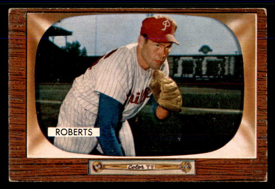 1955 Bowman Baseball #171 Robin Roberts Phillies VG-EX 555560