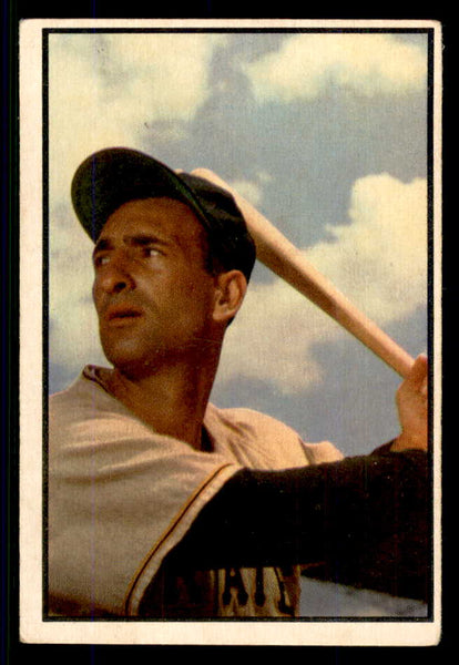 1953 Bowman Color Baseball #160 Cal Abrams Pirates VG-EX/EX 555563