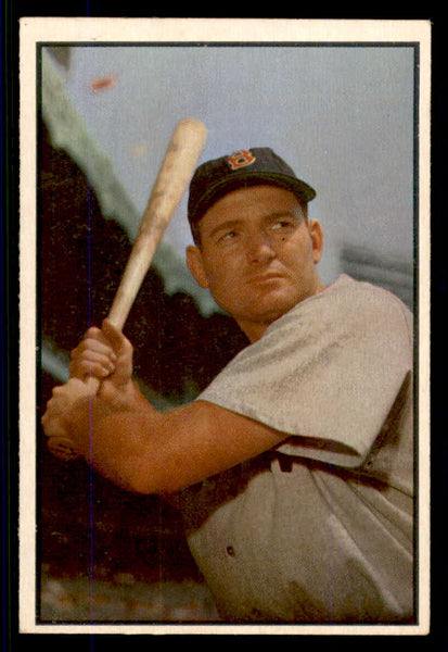 1953 Bowman Color Baseball #061 George Kell Red Sox EX+/EX-MT 555575