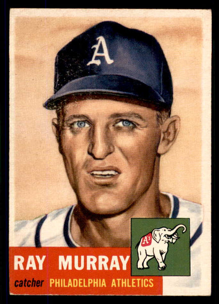 1953 Topps Baseball #234 Ray Murray A"S EX+/EX-MT 555598