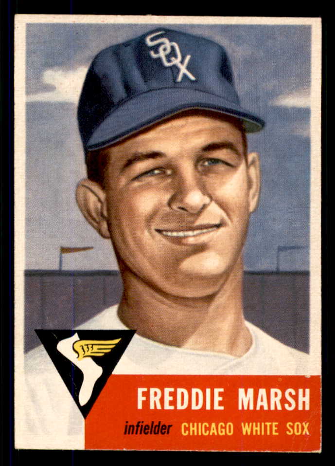 1953 Topps Baseball #240 Fred Marsh White Sox EX-MT 555604