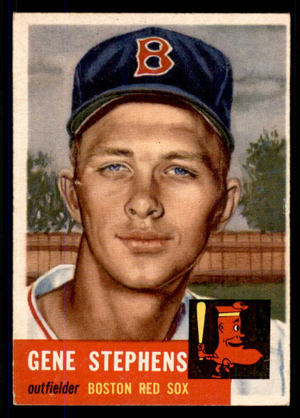 1953 Topps Baseball #248 Gene Stephens Red Sox EX+/EX-MT 555607