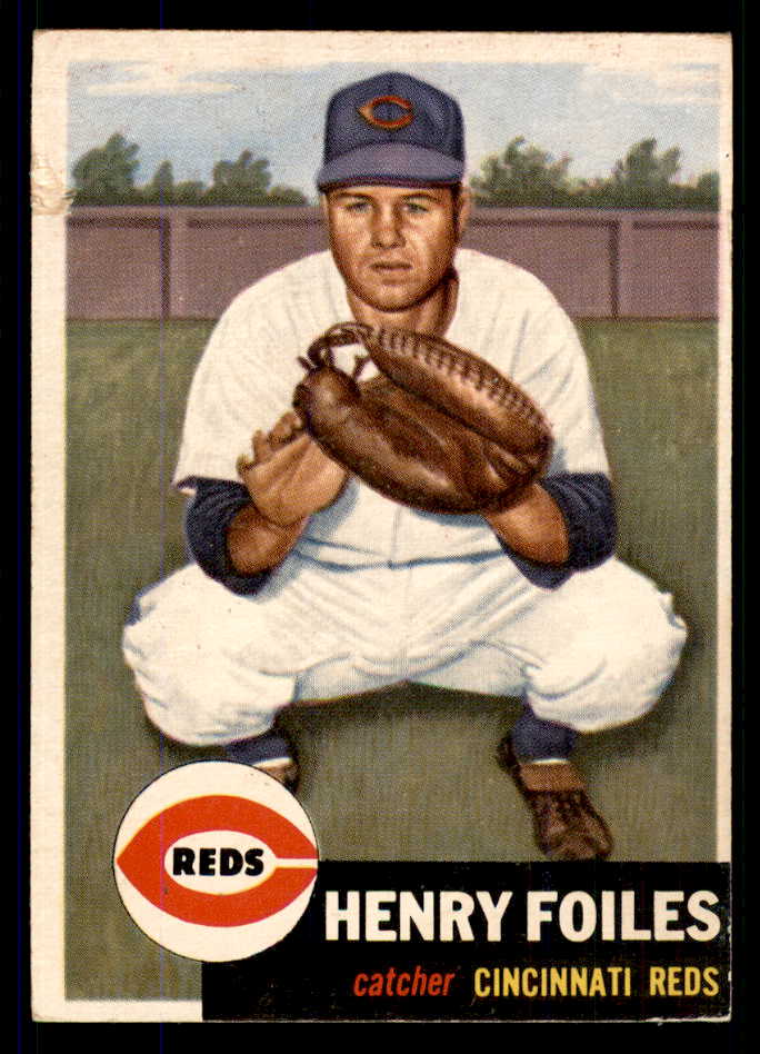 1953 Topps Baseball #252 Henry Foiles Reds GD-VG 555611