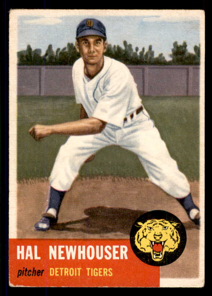 1953 Topps Baseball #228 Hal Newhouser Tigers GD-VG 555665