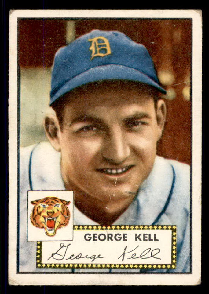 1952 Topps Baseball #246 George Kell Tigers VG 555666