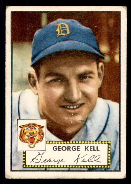 1952 Topps Baseball #246 George Kell Tigers VG 555666