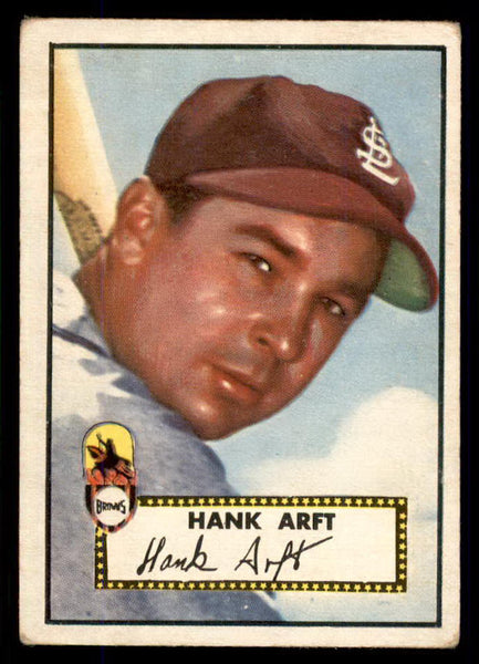 1952 Topps Baseball #284 Hank Arft Browns VG-EX 555721