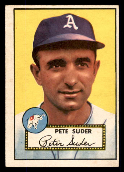 1952 Topps Baseball #256 Pete Suder A's EX 555728