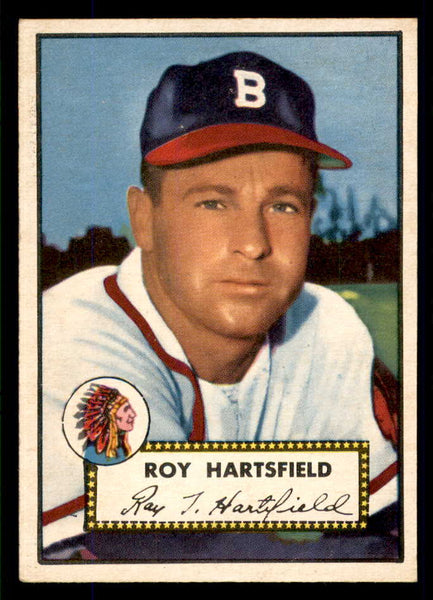 1952 Topps Baseball #264 Roy Hartsfield Braves EX 555729