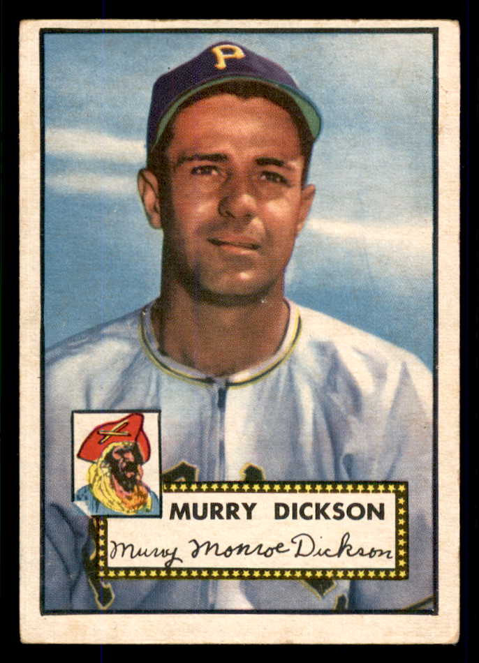 1952 Topps Baseball #266 Murry Dickson Pirates EX 555730
