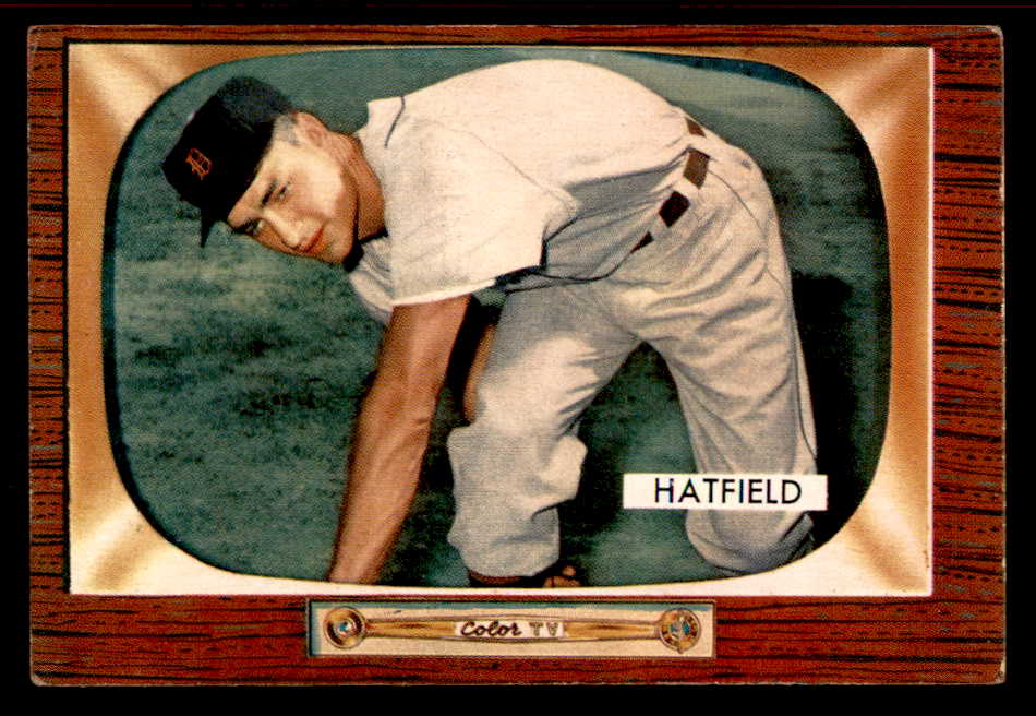 1955 Bowman Baseball #187 Fred Hatfield Tigers EX 555789