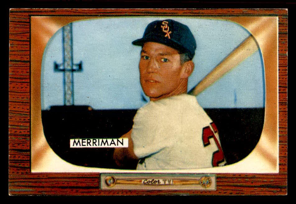 1955 Bowman Baseball #135 Lloyd Merriman White Sox EX-MT 555792