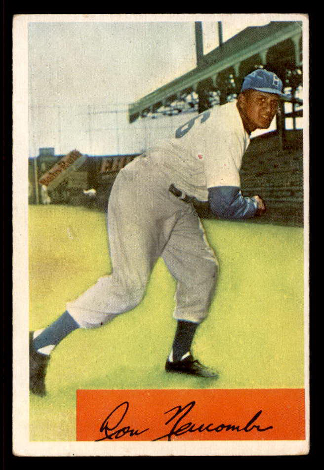 1954 Bowman Baseball #154 Don Newcombe Dodgers VG-EX 555804