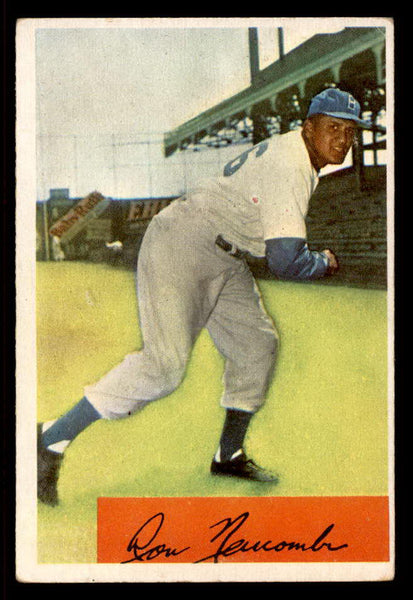 1954 Bowman Baseball #154 Don Newcombe Dodgers VG-EX 555804