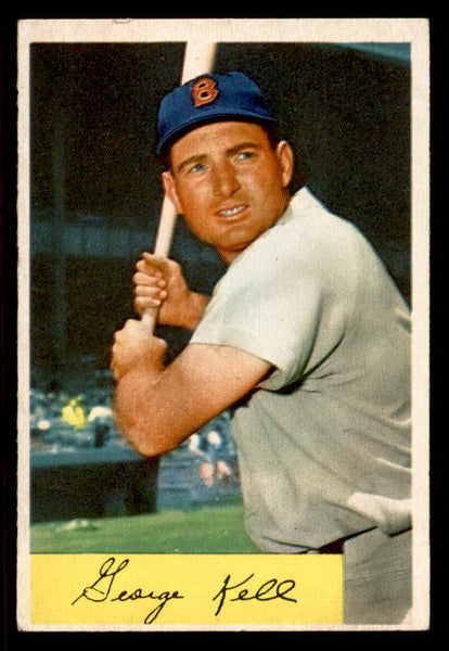 1954 Bowman Baseball #050 George Kell Red Sox EX+ 555815