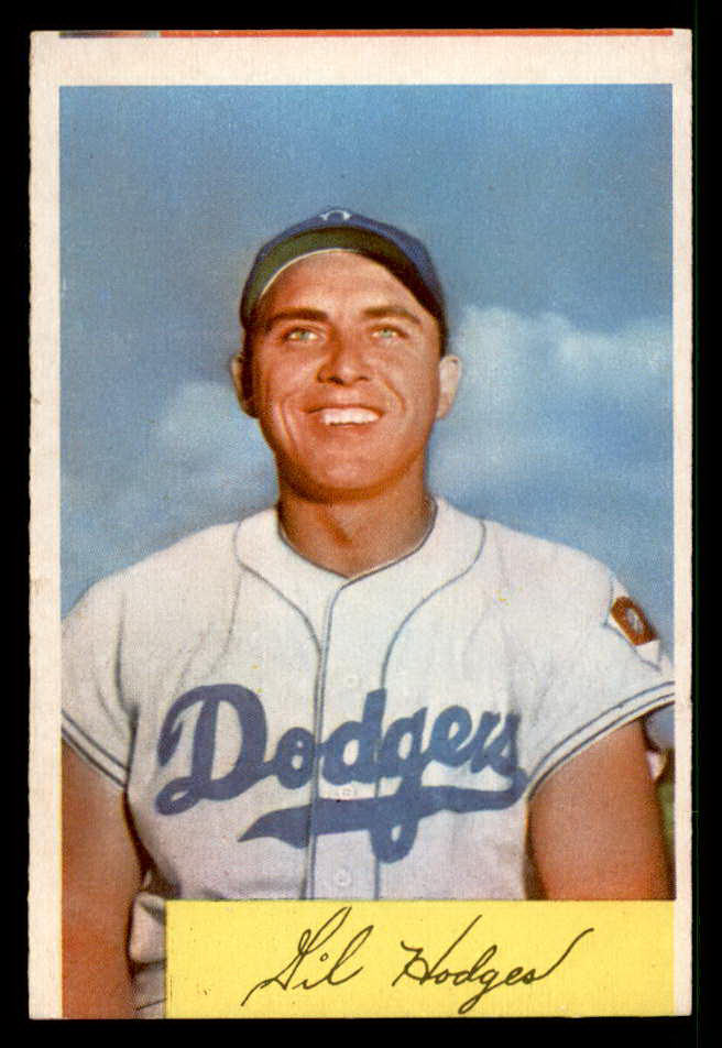 1954 Bowman Baseball #138 Gil Hodges Dodgers VG 555823