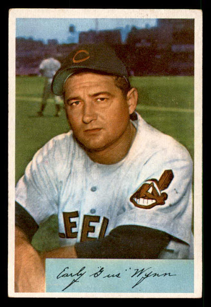 1954 Bowman Baseball #164 Early Wynn Indians VG-EX 555827