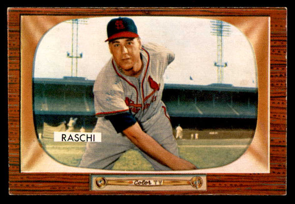 1955 Bowman Baseball #185 Vic Raschi Yankees EX-MT 555839
