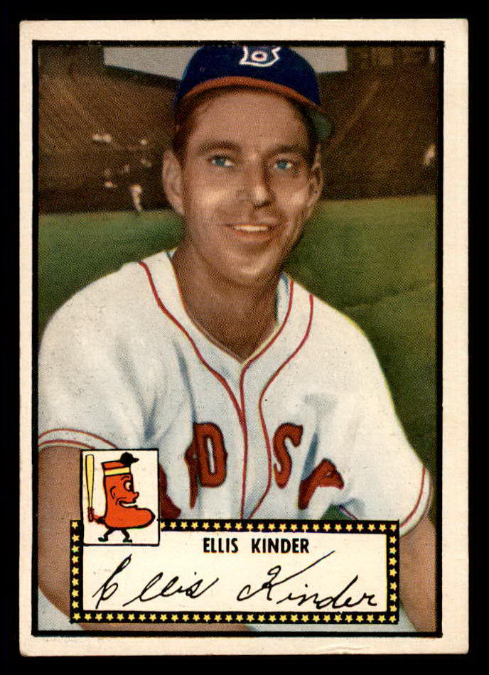 1952 Topps Baseball #078 Ellis Kinder Red Sox VG Black 555843