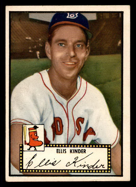1952 Topps Baseball #078 Ellis Kinder Red Sox VG Black 555843
