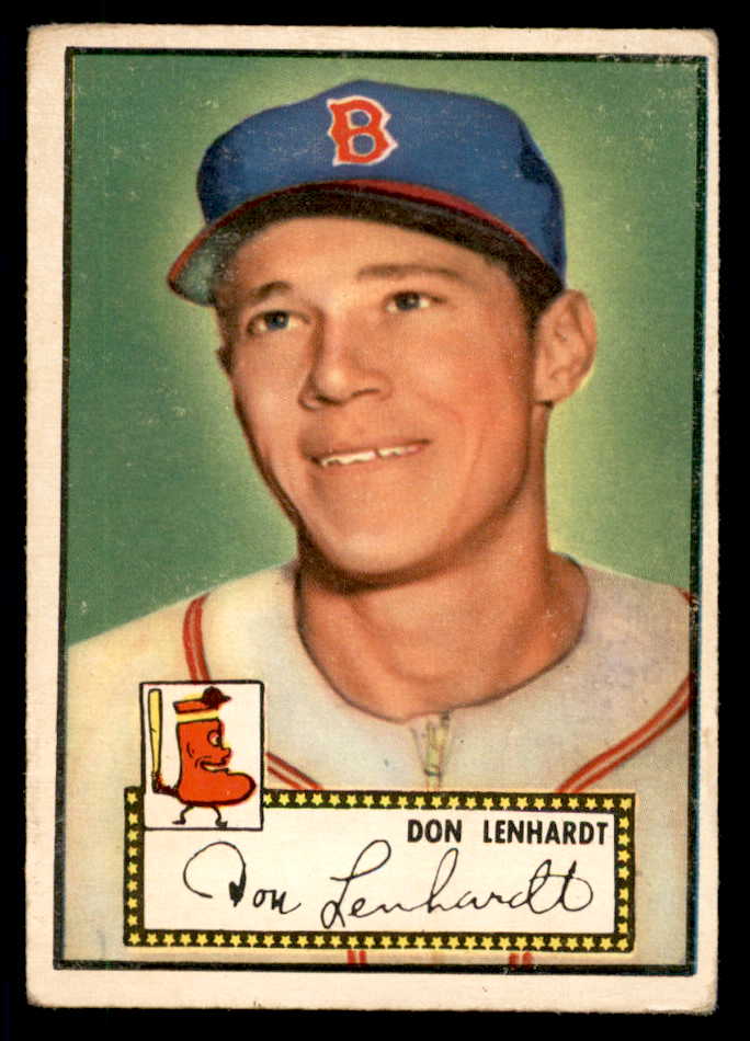 1952 Topps Baseball #004 Don Lenhardt Red Sox VG-EX Red 555846
